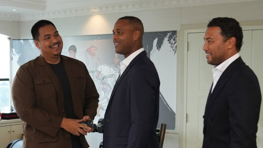 Patrick Kluivert dengan Menpora