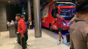 Kedatangan Timnas Indonesia