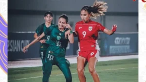 Timnas Putri Indonesia Takluk
